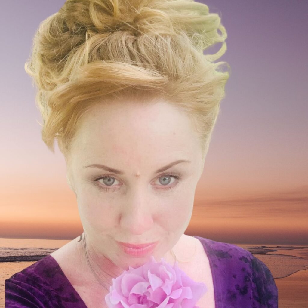 close up headshot of Talitha, Australian psychic, medium, tarot